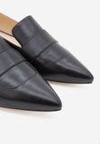 Giày búp bê Nine West mũi nhọn màu đen