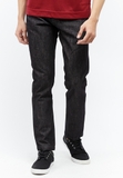 Quần jeans Lutz ống đứng màu đen