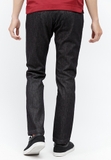 Quần jeans Lutz ống đứng màu đen