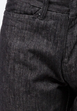 Quần jeans Lutz ống đứng màu đen