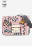 Túi đeo chéo Furla Metropolis Mini Crossbody 881454 họa tiết màu hồng nhạt