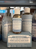 XÀ PHÒNG THANH HỮU CƠ DR BRONNER'S ALL-ONE HEMP PURE-CASTILE SOAP