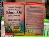 OMEGA TỔNG HỢP TỪ DẦU CÁ HỒI HOANG DÃ OMEGACOMPLETE SALMON OIL NATURAL FACTORS