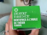 Desert Essence - Kem đánh răng tinh chất tràm trà tự nhiên hương fennel (thì là) 176gr