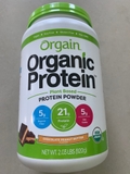 BỘT PROTEIN THỰC VẬT HỮU CƠ ORGAIN ORGANIC PROTEIN 920GR (NHIỀU VỊ)