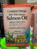 OMEGA TỔNG HỢP TỪ DẦU CÁ HỒI HOANG DÃ OMEGACOMPLETE SALMON OIL NATURAL FACTORS