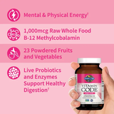 VITAMIN B12 THÔ RAW B-12 VITAMIN CODE GARDEN OF LIFE