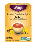 TRÀ HỮU CƠ YOGI HỖ TRỢ THẢI ĐỘC ROASTED DANDELION SPICE DETOX