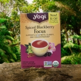 TRÀ HỮU CƠ YOGI HỖ TRỢ TỈNH TÁO TẬP TRUNG SPICED BLACKBERRY FOCUS