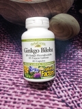 Viên uống bổ não, tăng cường trí nhớ - Ginkgo Biloba 60mg - Natural Factors