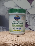 BỘT SIÊU THỰC PHẨM XANH NƯỚC ÉP HỮU CƠ GARDEN OF LIFE PERFECT FOOD GREEN SUPERFOOD