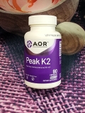 VITAMIN K2 HÀM LƯỢNG CAO 15.000MCG (MENATETRENONE MK-4) HỖ TRỢ XƯƠNG - AOR