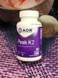 VITAMIN K2 (MENATETRENONE MK-4) 15MG AOR