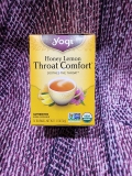 TRÀ HỮU CƠ YOGI GIÚP LÀM DỊU CỔ HỌNG THROAT COMFORT