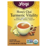 TRÀ HỮU CƠ YOGI VỊ CHAI & MẬT ONG NGHỆ HONEY CHAI TURMERIC VITALITY