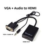 Cáp chuyển đổi VGA to HDMI chính hãng