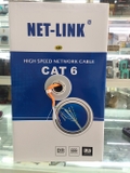 DÂY MẠNG NETLINK CAT 6 305M –MÀU CAM