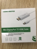 CÁP MINI DISPLAYPORT ra  HDMI KINGMASTER (KM008)