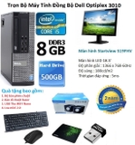 Bộ Máy Tính Đồng Bộ Dell Optiplex 3010 ( Core i5 / 8g / SSD120G ) Và Màn Hình 18,5inch ,Tặng Bàn phím chuột , USB wifi , Bàn di chuột , Loa mini 2.0