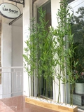 Bồn cây trúc quân tử giả trang trí nhà LanDecor (100cm) - BC074