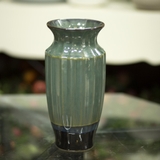 Bình gốm xanh cao 28cm - BG232
