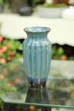 Bình gốm xanh cao 28cm - BG232