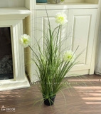 Hoa Giả Decor- Bụi Hoa Bồ Công Anh Giả Trang Trí Nhà Cửa, Decor Cửa Tiệm (cao 100cm, tán 65cm)- CC1097