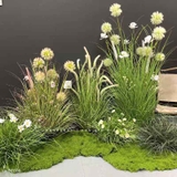 Tiểu Cảnh Rêu Hoa- Thiết Kế Tiểu Cảnh Rêu Hoa Bồ Công Anh Trang Trí Quán Cafe (150x70x115cm) - RC093