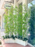Tre Trúc Giả- Bồn Trúc Quân Tử Giả Thiết Kế Tiểu Cảnh (60X20X200cm)- BC146