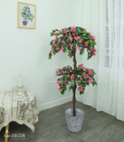 Cây hoa Đỗ Quyên trang trí không gian sang trọng Lan Decor(140cm) - LC2515