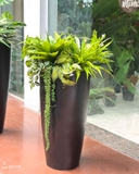Tiểu Cảnh Giả- Chậu Cây Tiểu Cảnh Giả Trang Trí Sảnh Văn Phòng Xanh Mát (cao 95cm, tán 60cm)- CC1125