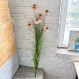 Hoa Cúc Mỹ Giả- Cành Hoa Cúc Mỹ Giả Decor Kệ Sắt, Thiết Kế Tiểu Cảnh Rêu Hoa Ấn Tượng- CC1084