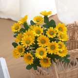 Cành cúc mắt ngọc giả trang trí  (35cm)- HC1130