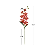 Cành Hoa Giả Decor- Cành Địa Lan Giả Decor Cửa Hiệu (70cm) - HC1271