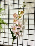 Cành Hoa Giả Decor- Cành Địa Lan Giả Decor Cửa Hiệu (70cm) - HC1271