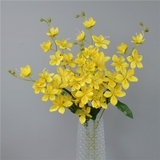 Cành Hoa Giả Decor- Cành Địa Lan Giả Decor Cửa Hiệu (70cm) - HC1271
