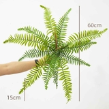 Cành Lá Giả Decor - Cụm Dương Xỉ Giả Decor Không Gian Xanh (60cm)- HC1267