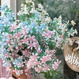 Hoa Giả Decor- Cành Hoa Xuyến Chi Giả Trang Trí (6 nhánh, 80cm)- HC1274