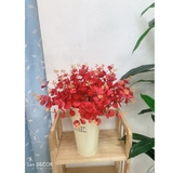 Giỏ thiếc lá táo trang trí Landecor- BH1166