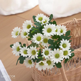 Cành cúc mắt ngọc giả trang trí  (35cm)- HC1130