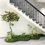 Thi Công Bồn Cây Giả - Công Trình Tiểu Cảnh Cây Đỗ Quyên Thiết Kế Không Gian Căn Hộ