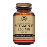 Vitamin E 268 mg Solgar (400 IU), 100 viên