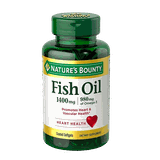 Dầu cá Nature's Bounty Fish Oil 1400 mg 980 mg Omega3 130 viên