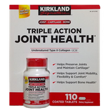 Thực phẩm chức năng bổ xương khớp Kirkland Triple Action Join Health 110 viên