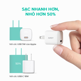 Cốc Sạc Aukey PA-B1 (Trắng) - Hàng Chính Hãng