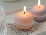 Nến thơm hình bánh macaron