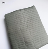 Drap giường cotton chần màu trơn 1m6x2m / 1m8x2m