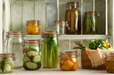 Hũ thủy tinh Kilner Clip Top Jar tròn nắp cài 0.5/1/1.5/2/3 lít