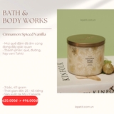 Nến thơm Bath & Body Works Holiday 411g 3 bấc - HO1578