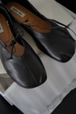 Giày Rei*ke N*en Toe Shirring Ballet Flats